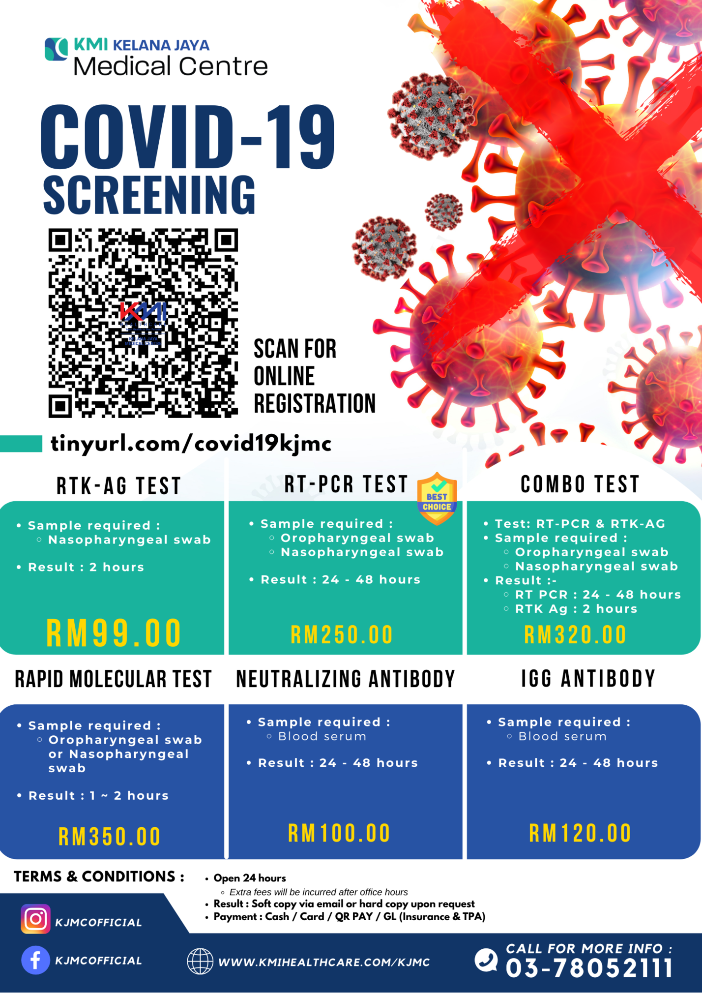 Test jaya pcr petaling Online booking